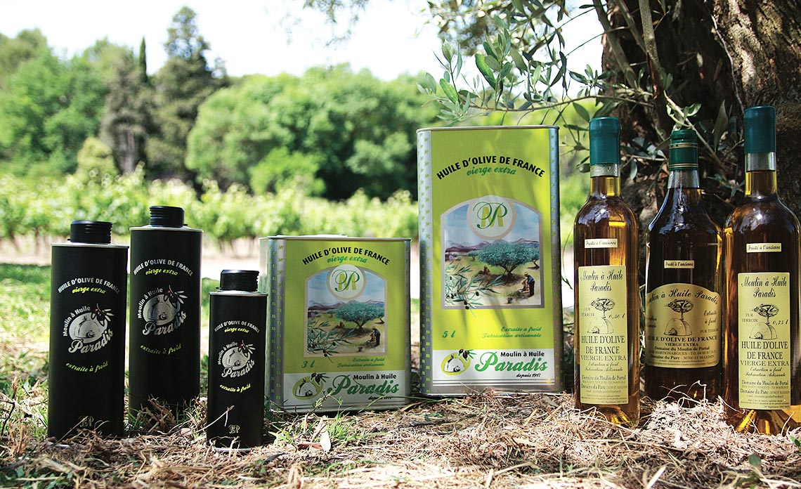 Huile d'olive - Fruité à l'ancienne 1L - Moulin à Huile Paradis
