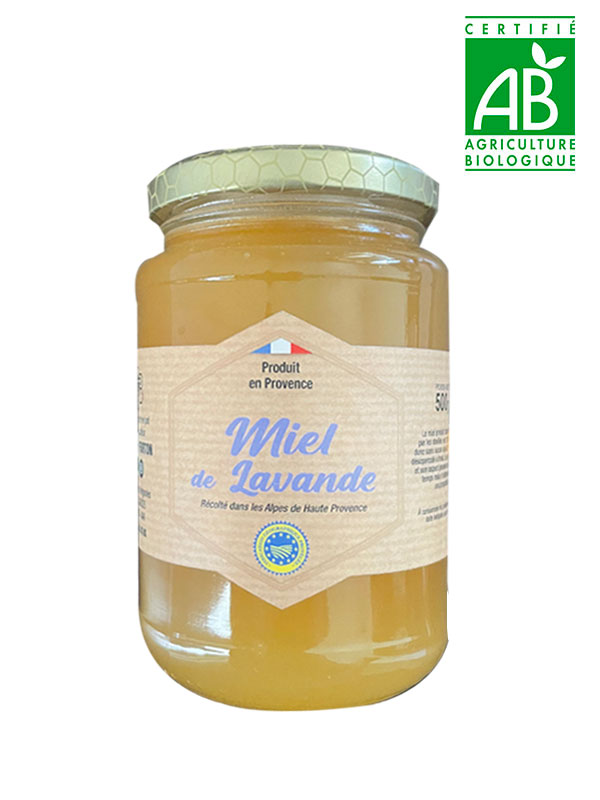 Miel-Lavande-Provence-France-500g