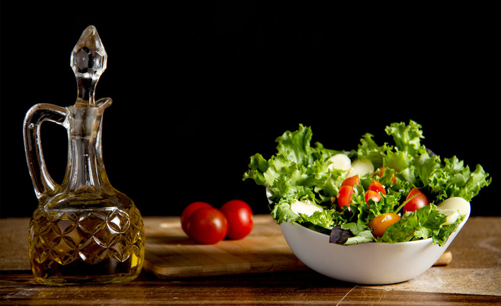 quelle huile d'olive pour les salades composées en été